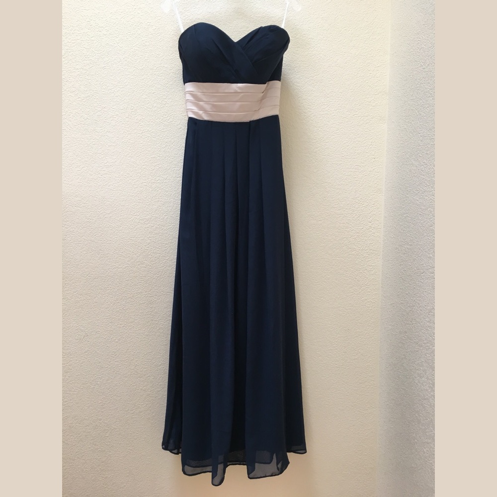 Navy Bridesmaids or Prom Dress